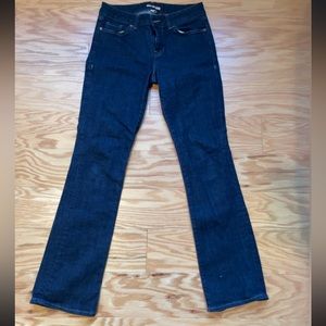 Low Rise Bootcut Flare Dark Washed Vintage Jeans